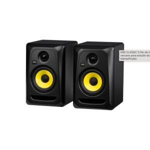 KRK CLASSIC 5 monitor de campo cercano estudio de grabación biamplificado
