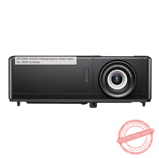 OPTOMA UHZ55 Videoproyector Smart laser, 4K, 3000 lúmenes 1 OPTOMA UHZ55 Videoproyector Smart laser, 4K, 3000 lúmenes