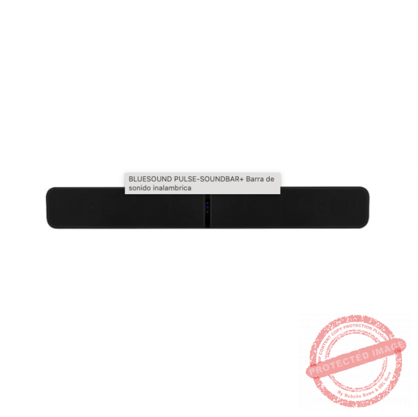 Pulse Soundbar Plus BLK Barra de sonido inalambrica