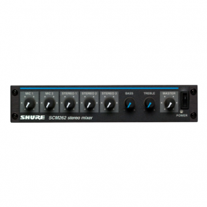 SHURE SCM262 Mezclador de micrófonos estéreo