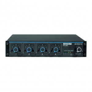 SHURE SCM410 Mezclador Automático de micrófonos de 4 canales
