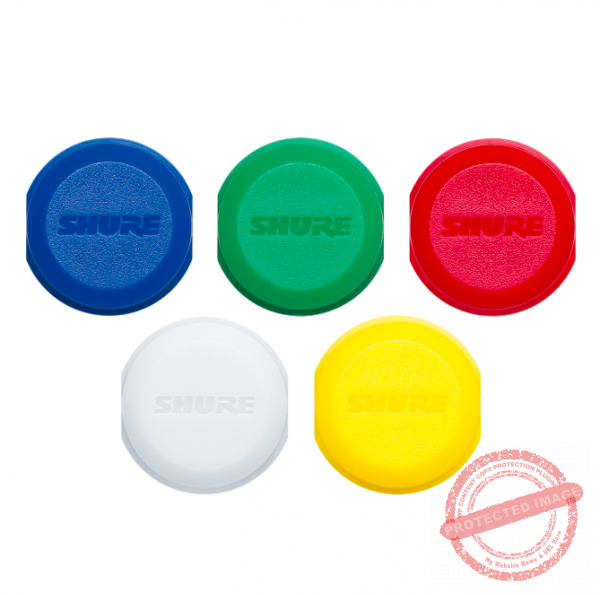 SHURE WA621 Tapas identificadoras de colores serie BLX